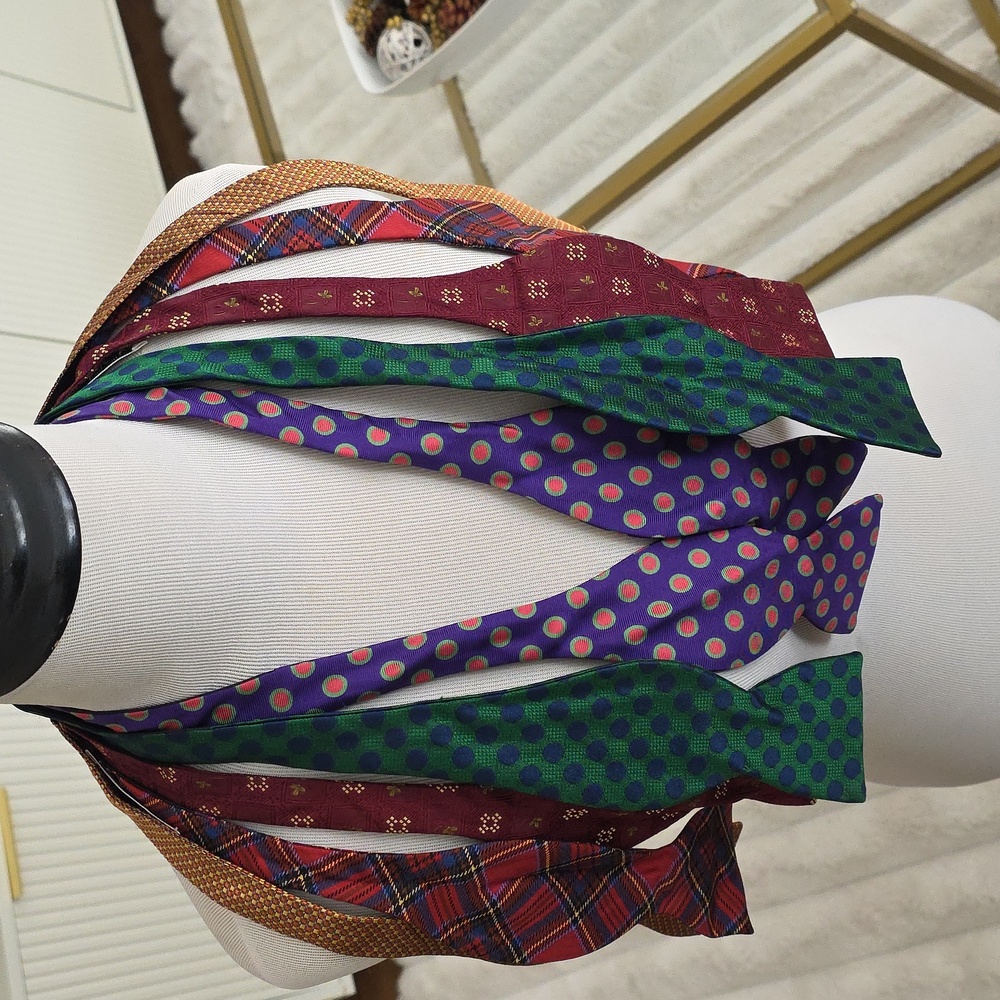 BUNDLE of Mens Silk Bow Ties